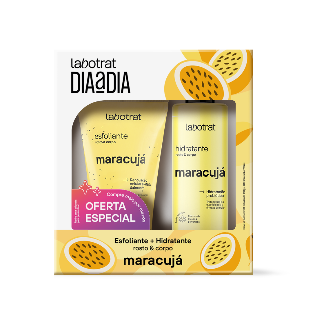 Labotrat Dia a Dia Pack Maracujá — Esfoliante & Hidratante