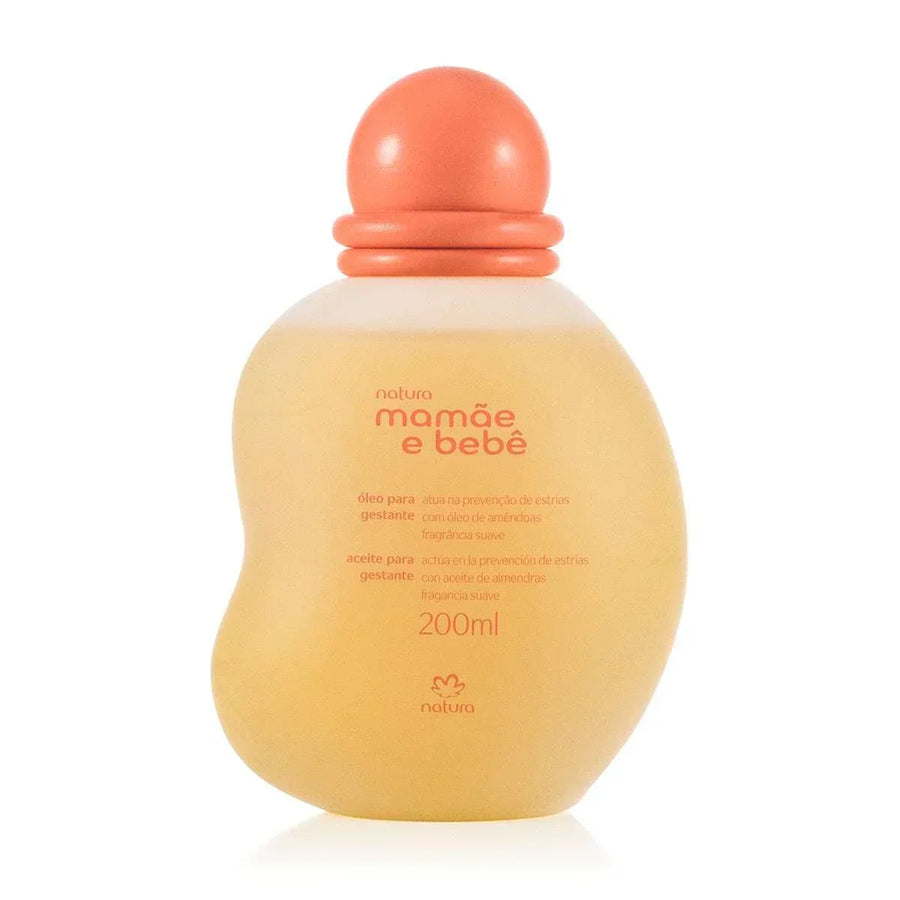 Natura Óleo Para Gravidas Mamãe E Bebe 200ml - Ilha dos cosméticos