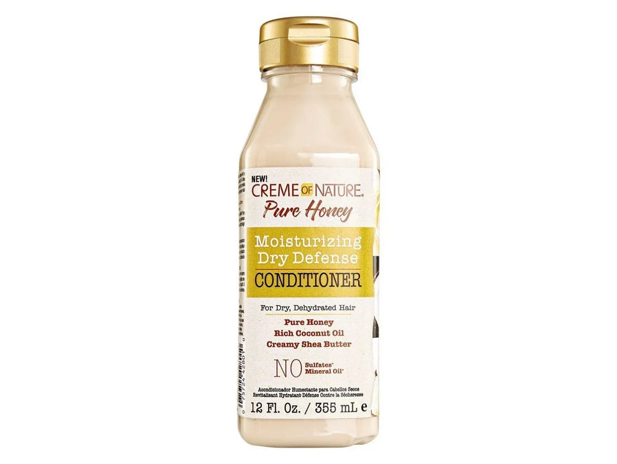 Creme of Nature Pure Honey Moisture Dry Defense Conditioner 355ml - Ilha dos cosméticos