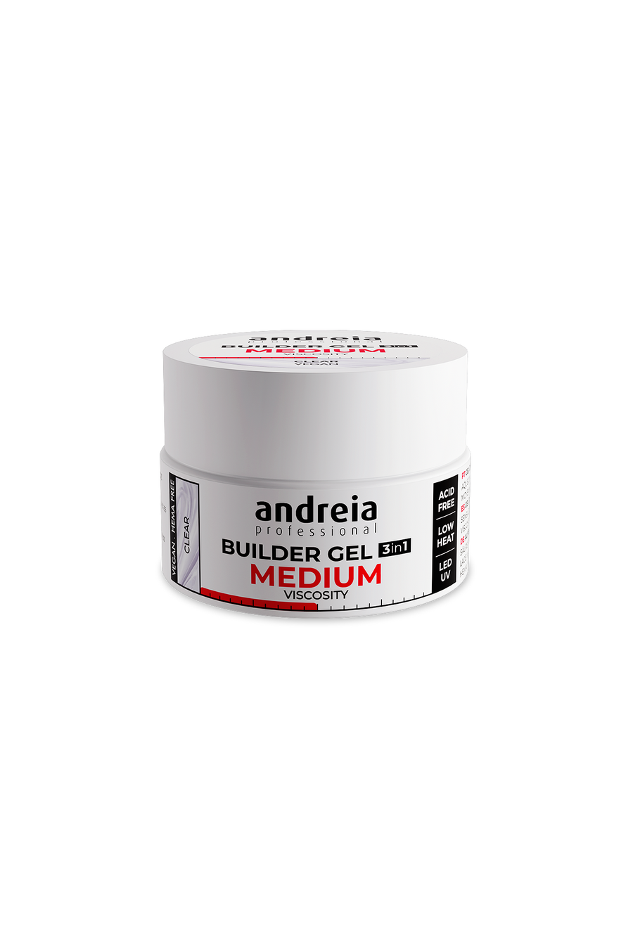 Andreia Builder Gel 3 em 1 Viscosidade Média Gel de Construção