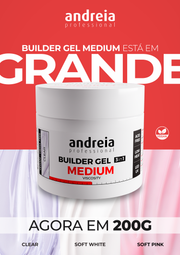 Andreia Builder Gel 3 em 1 Viscosidade Média — informação da marca
