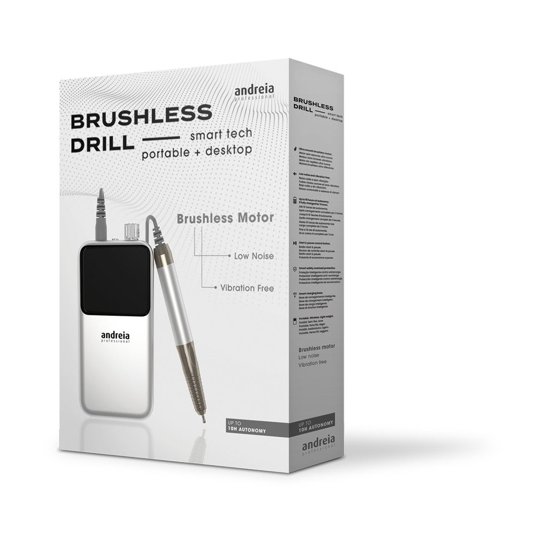 Andreia Brushless Drill Broca de Unhas Portátil