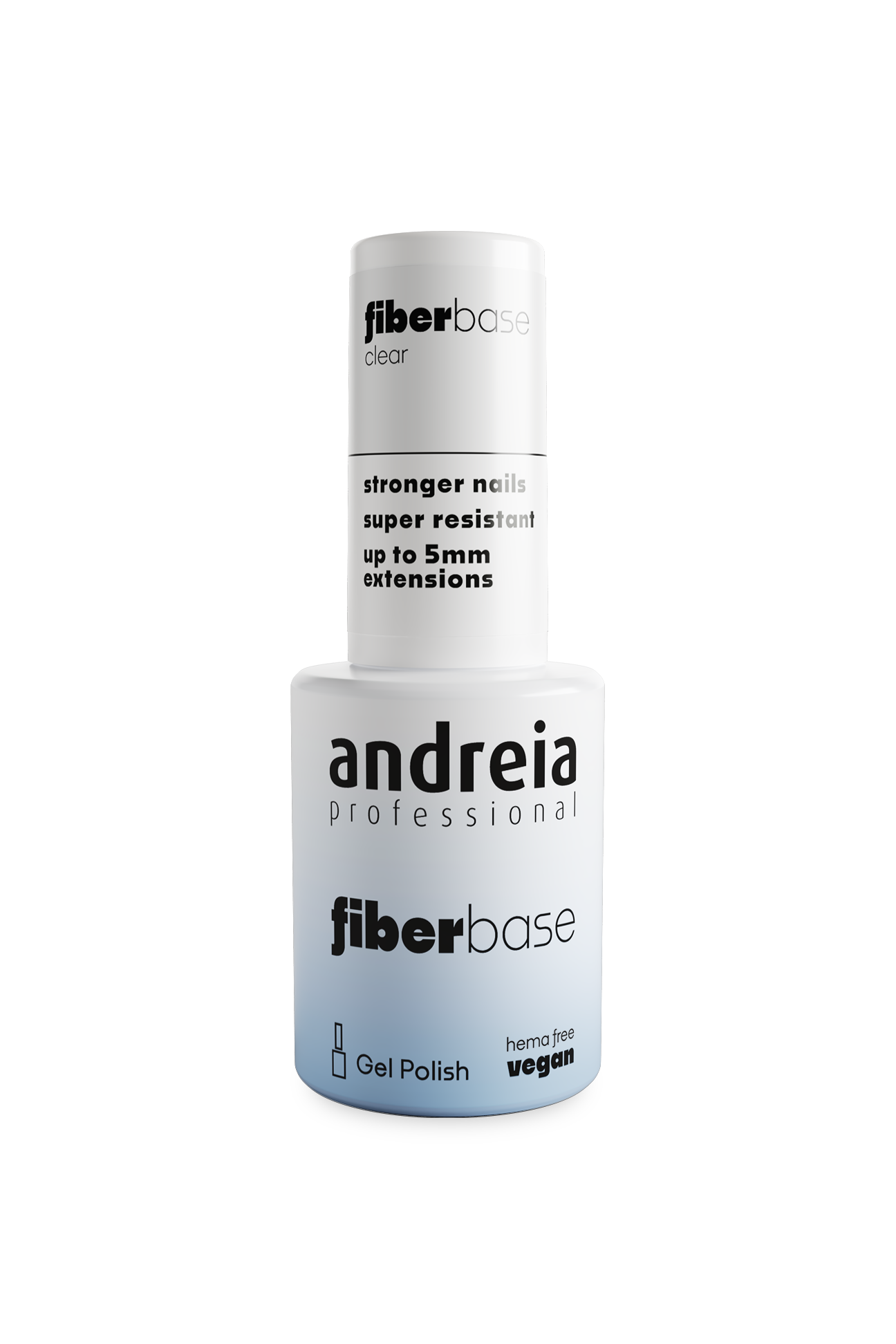 Andreia Fiber Base Base de Verniz Gel com Fibras 10,5ml