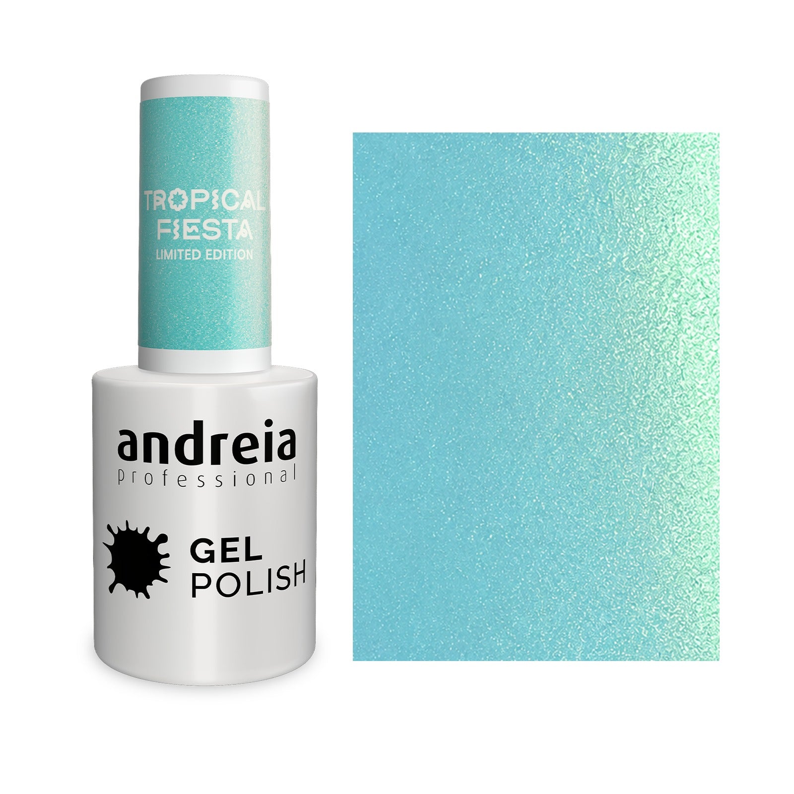 Andreia Gel Polish TR5 Turquesa Metalizado Tropical Fiesta