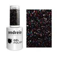 244 Preto com Glitter Multicolor