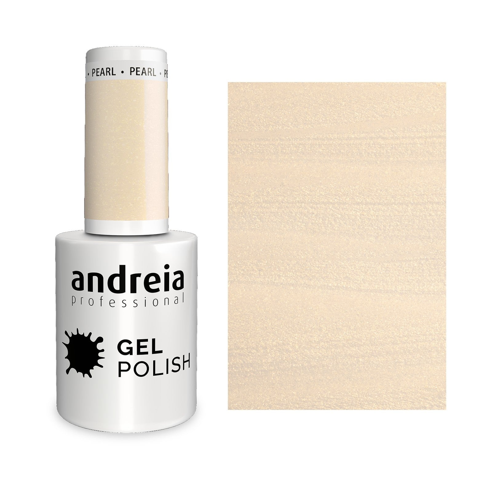 Andreia Gel Polish 248 Pérola — frasco e cor