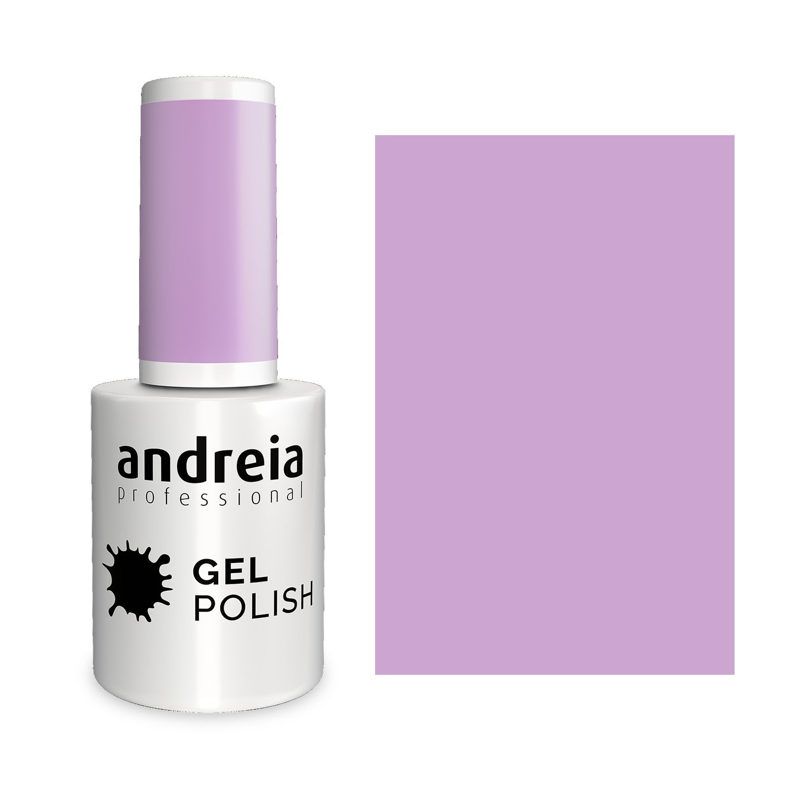 Andreia Gel Polish 288 Lavanda — frasco e cor