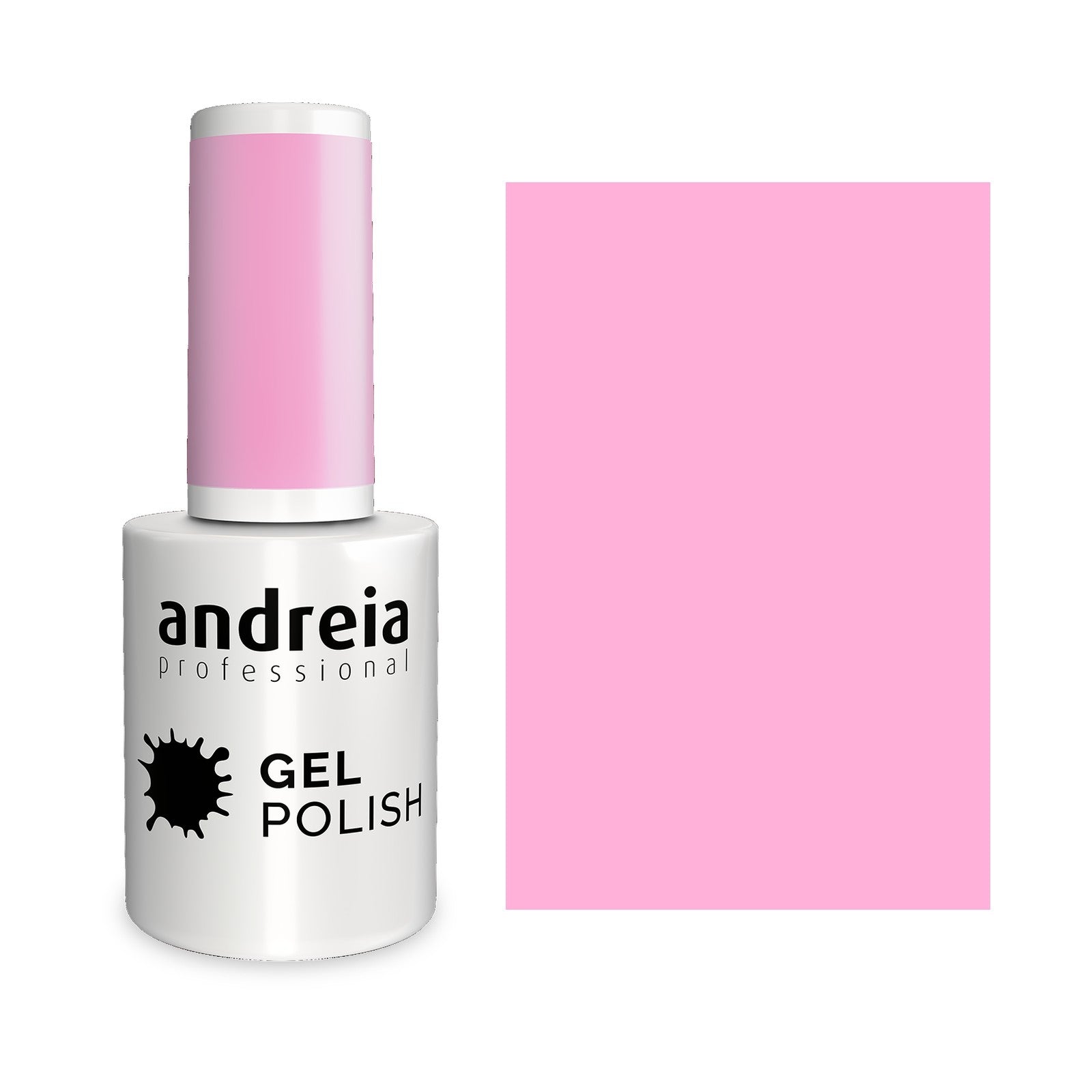 Andreia Gel Polish 289 Rosa Bebé — frasco e cor