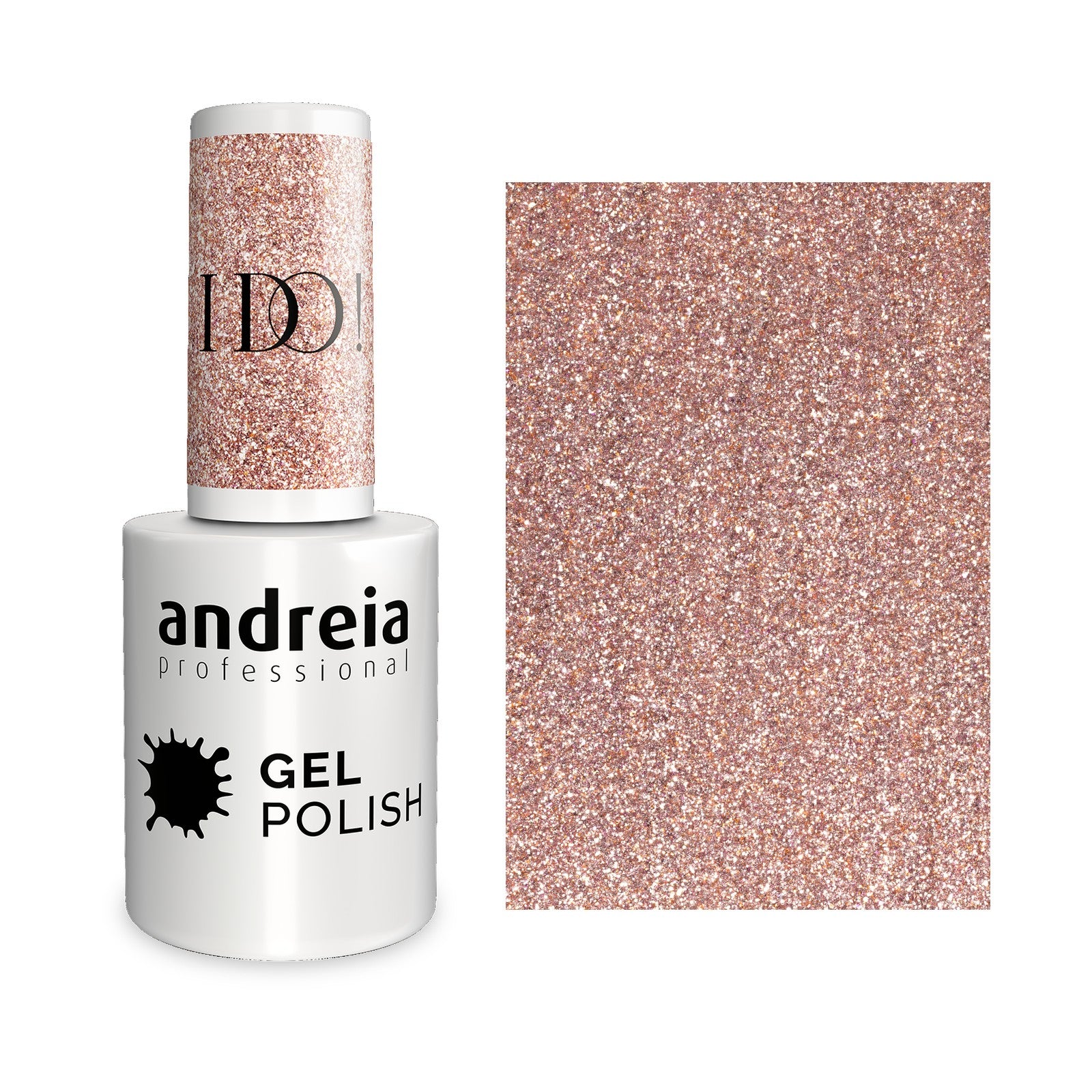 Andreia Gel Polish ID1 — frasco e cor