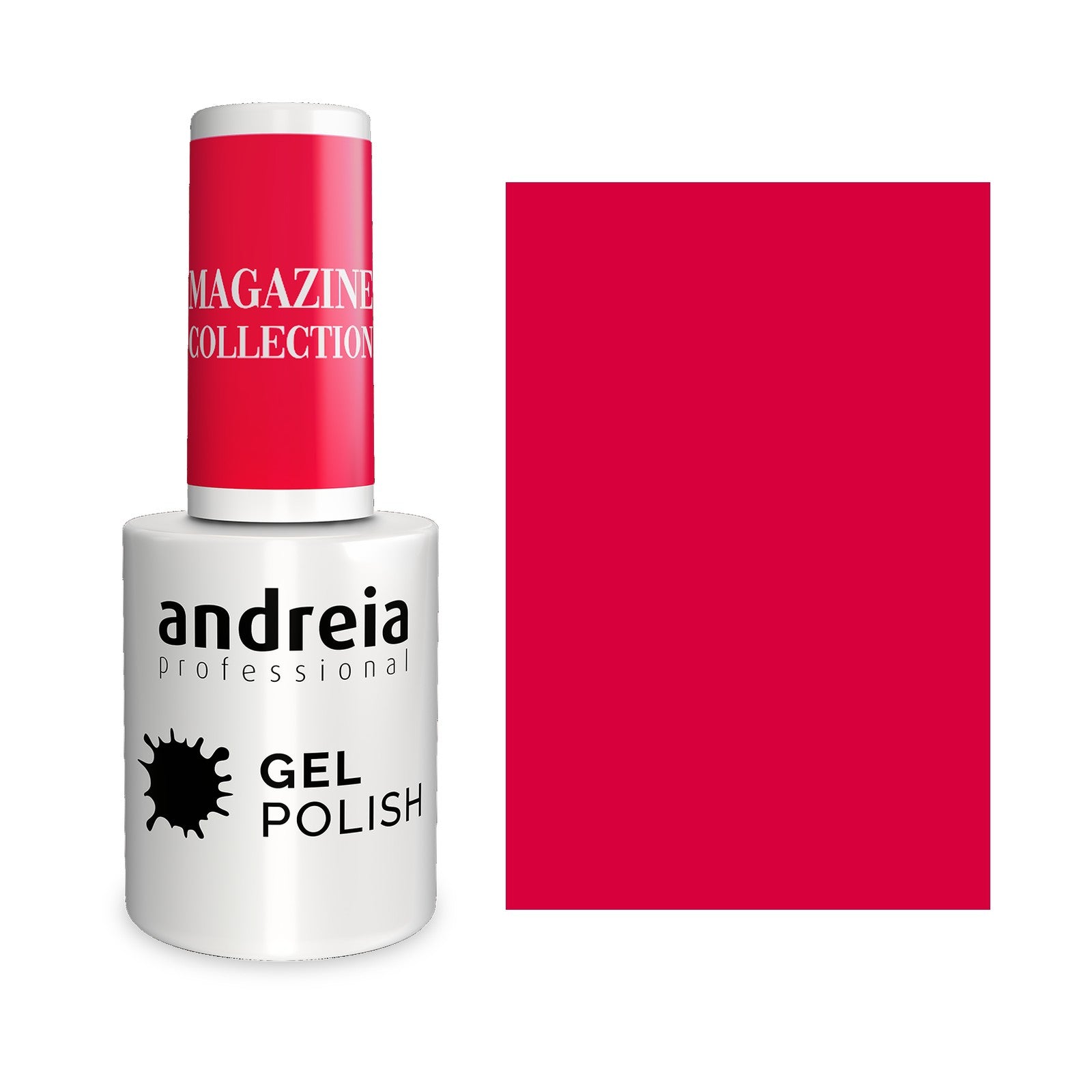 Andreia Gel Polish MZ2 Cereja Intenso — frasco e cor