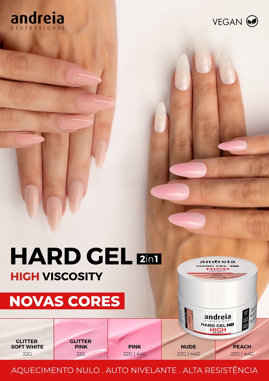 Andreia Hard Gel 2 em 1 — informação da marca