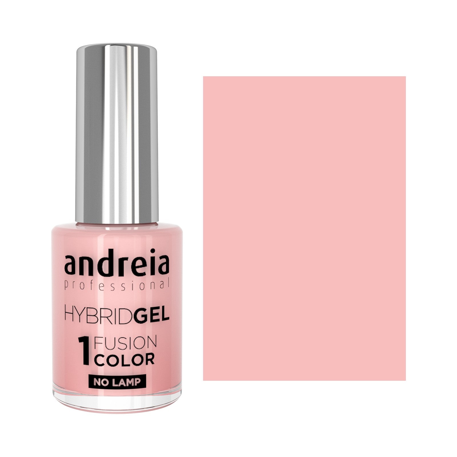 Andreia Hybrid Gel Fusion Color H20 Rosa Ballet — frasco e cor