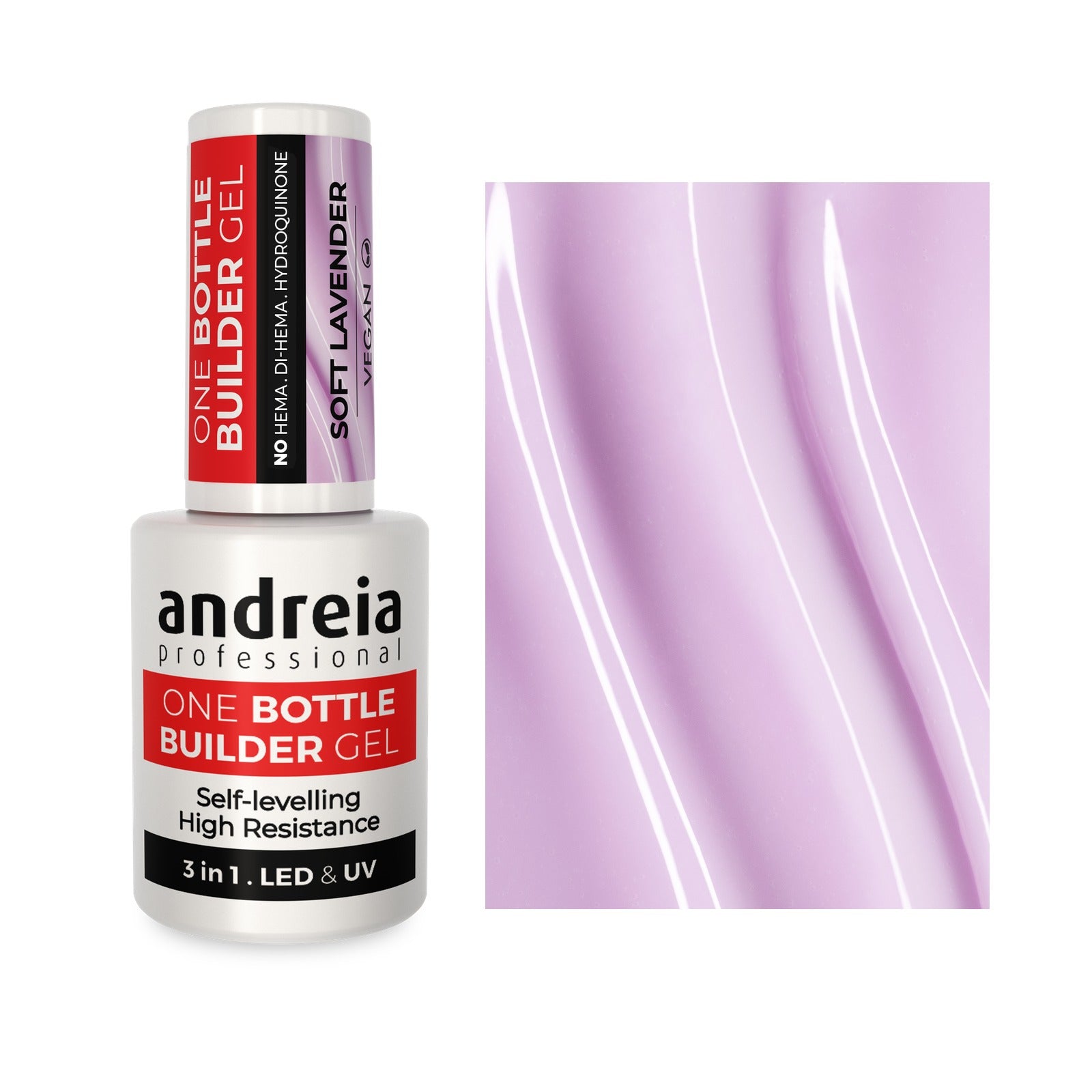 Andreia One Bottle Builder Gel Soft Lavender 14 ml