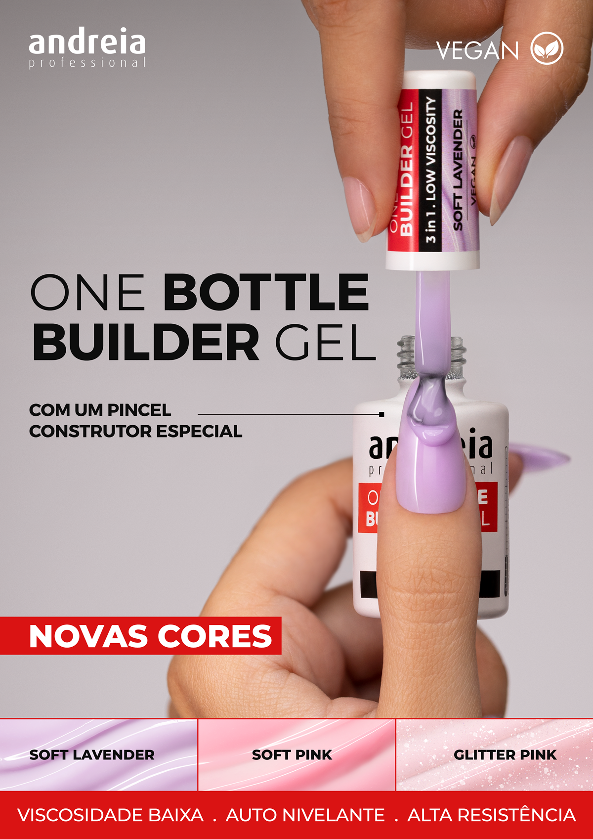 Andreia One Bottle Builder Gel — informação da marca