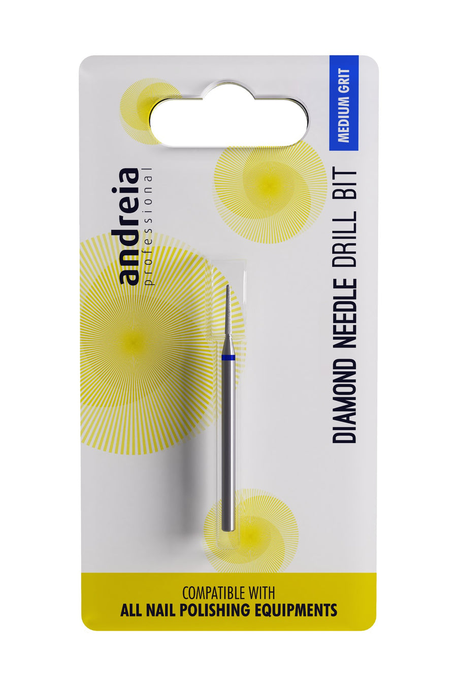 Andreia Drill Bit Ponteiras para Manicure Combinada Agulha Diamante