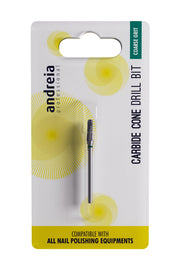 Andreia Drill Bit Ponteiras para Manicure Combinada Cónica Carboneto