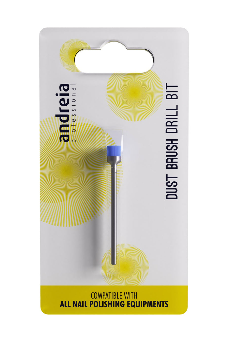 Andreia Drill Bit Ponteiras para Manicure Combinada Escova de Limpeza