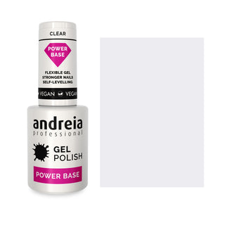 Andreia Power Base Base de Verniz Gel 10,5ml Clear