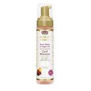 African Pride Moisture Miracle Rose Water & Argan OIl Curl Mousse 251 ml - Ilha dos cosméticos