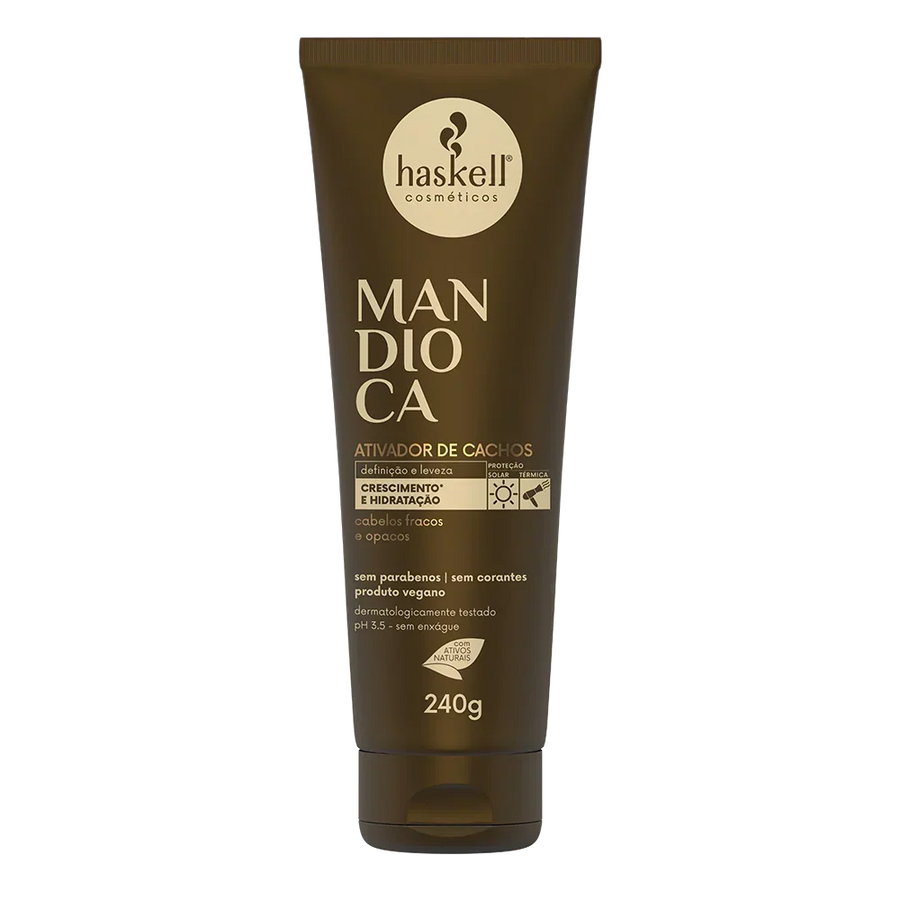 Haskell Mandioca Ativador de Cachos 240g - Ilha dos cosméticos