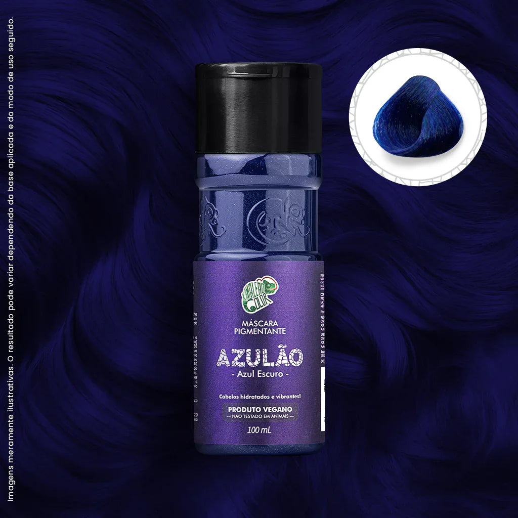 KC Color Semi Permanente Azulão 100ml - Ilha dos cosméticos