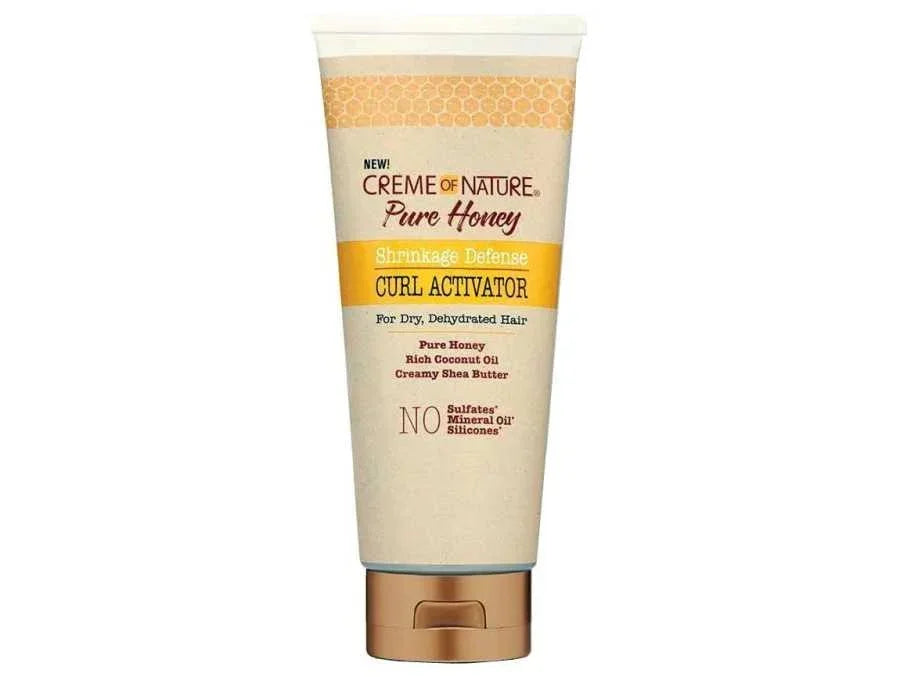 Creme of Nature Pure Honey Shrinking Curl Activator 310ml - Ilha dos cosméticos