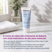 Babaria Creme de Mãos Ácido Hialurónico 75ml — foto 2