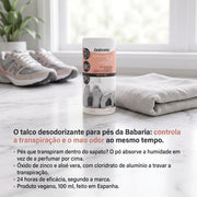 Babaria Talco Desodorizante para Pés 100ml — foto 2