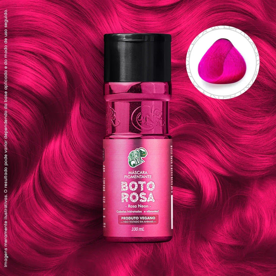 KC Color Semi Permanente Boto Rosa 100ml - Ilha dos cosméticos