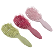 Dompel Escova de Cabelo Maya Floral Rosa