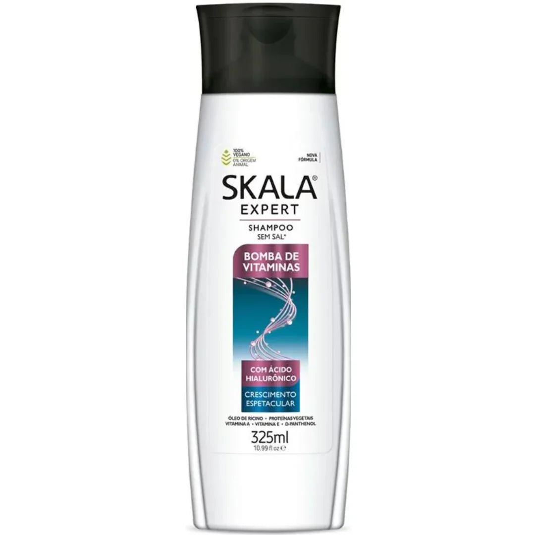 Skala Bomba Vit. Hialurônico Shampoo 325ml - Ilha dos cosméticos