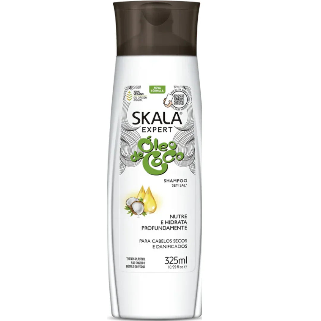 Skala Óleo de Coco Shampoo 325ml - Ilha dos cosméticos