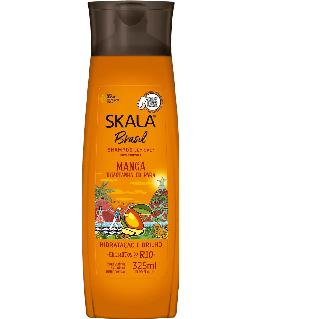 Skala Brasil Manga e Castanha do Pará Shampoo 325ml - Ilha dos cosméticos