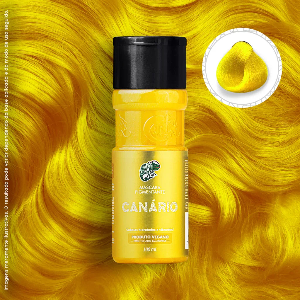 KC Color Semi Permanente Canário 100ml - Ilha dos cosméticos