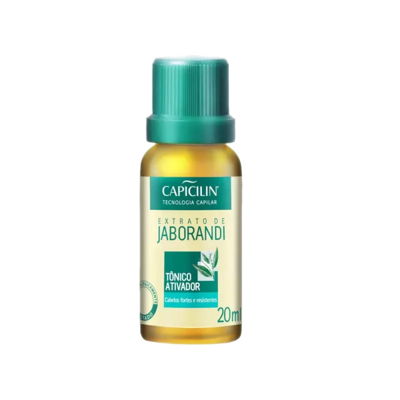 Capicilin Ampola Tónico Jaborandi 20ml - Ilha dos cosméticos