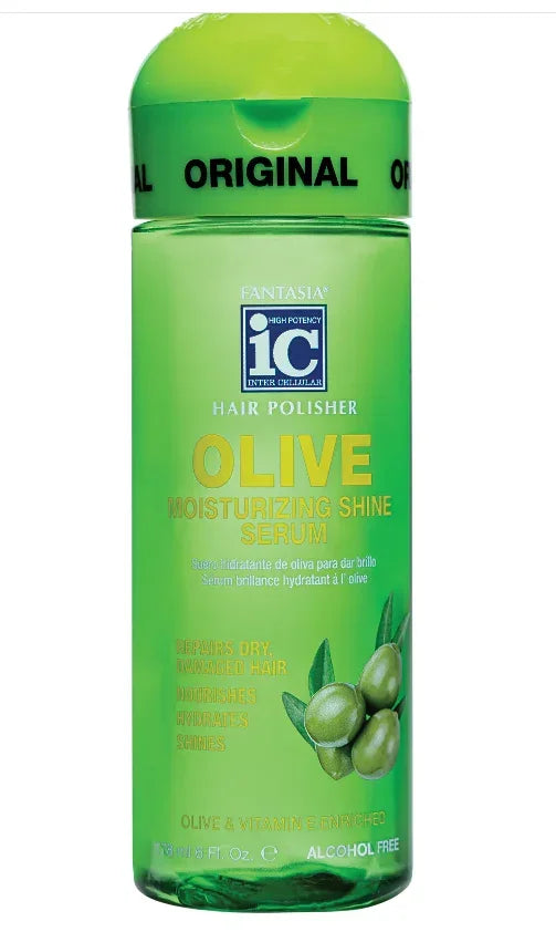 Fantasia IC Hair Polisher Olive Serum 183ml - Ilha dos cosméticos