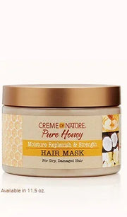 Creme of Nature Pure Honey Hair Máscara 326g - Ilha dos cosméticos