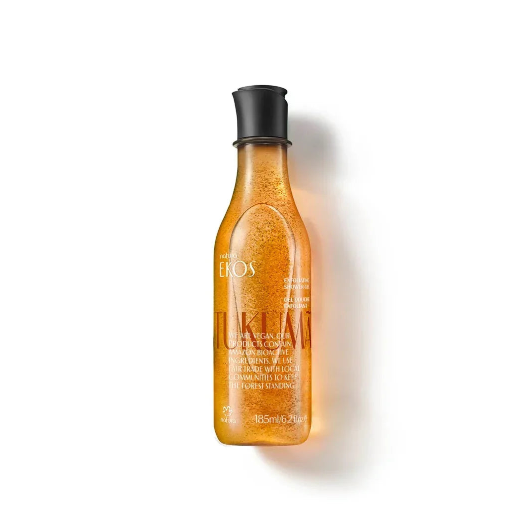 Natura Ekos Gel de Duche Esfoliante Tukuma 185ml - Ilha dos cosméticos