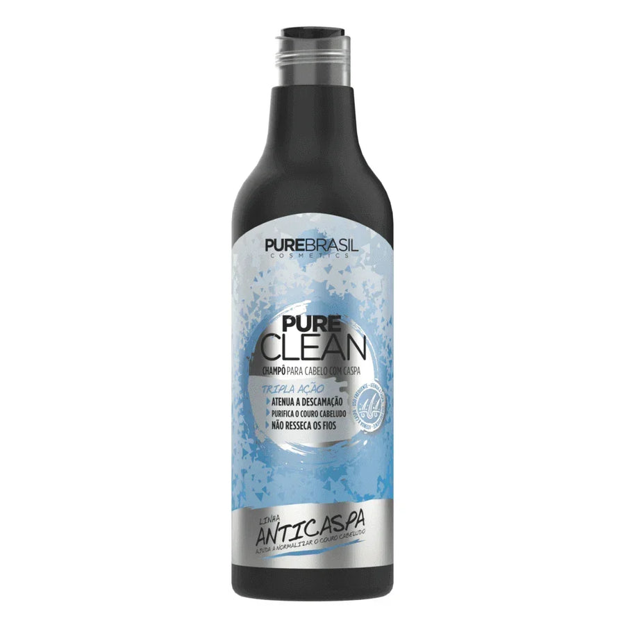 Pure Brasil Pure Clean Anticaspa Shampoo 500ml - Ilha dos cosméticos