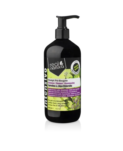 Real Natura Pro-Resgate Shampoo 500ml - Ilha dos cosméticos