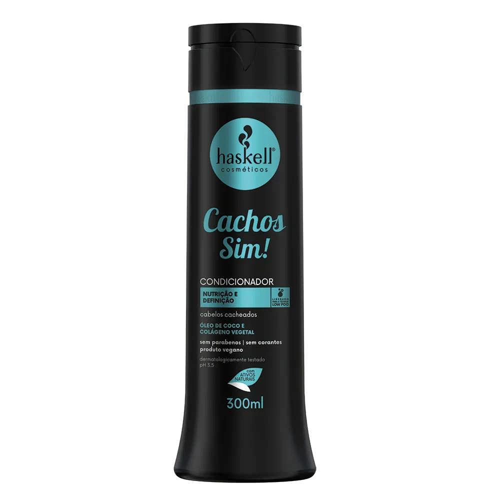 Haskell Cachos Sim Condicionador 300ml - Ilha dos cosméticos