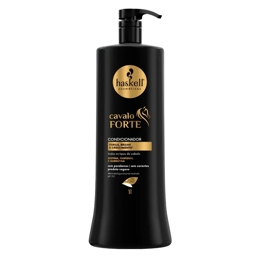 Haskell Cavalo Forte Condicionador Antiquebra 300ml e 1L 1L