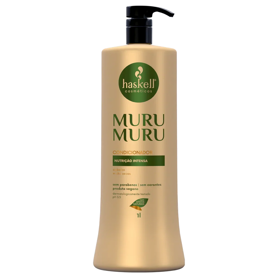 Haskell Murumuru Condicionador Nutrição 300ml e 1L