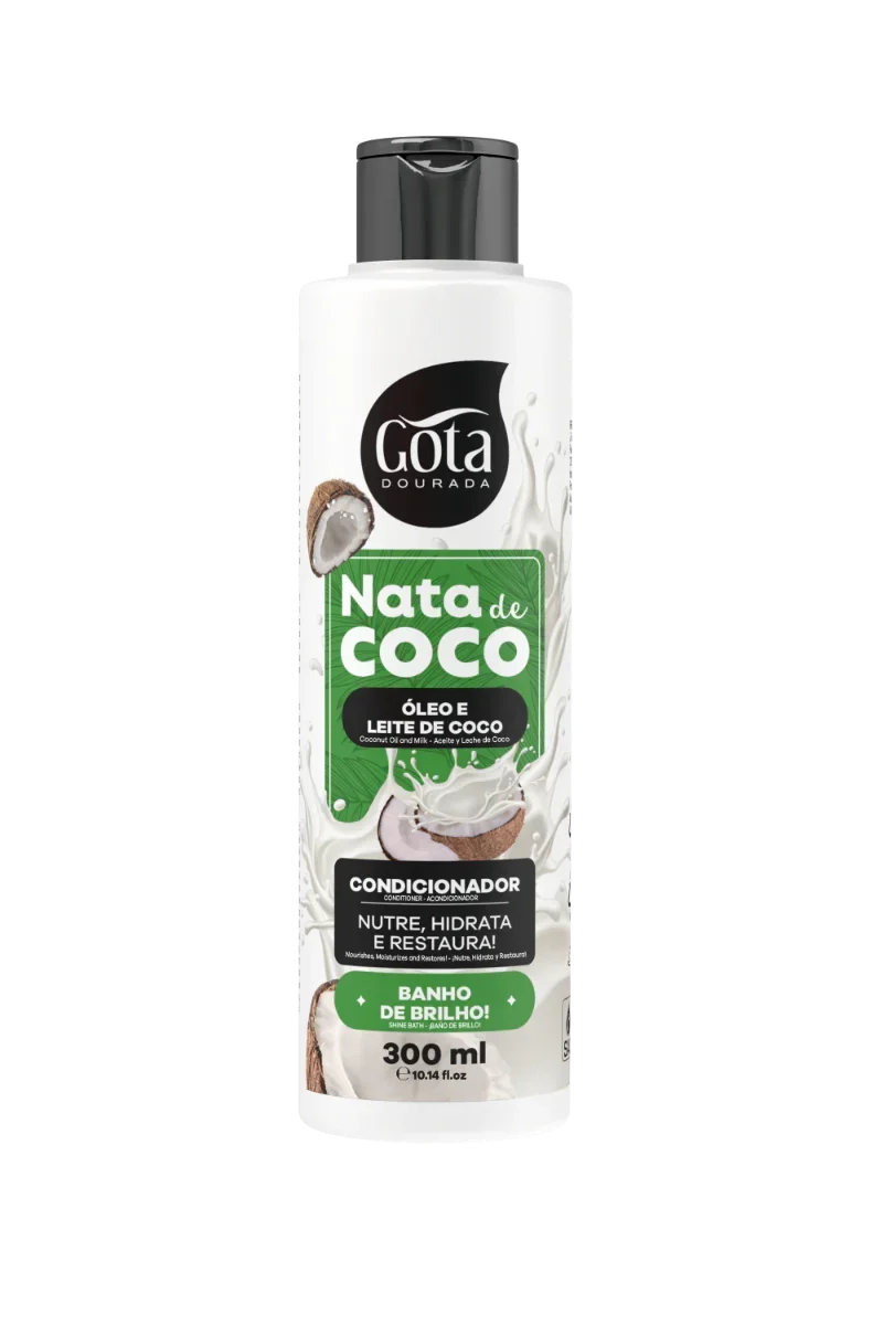Gota Dourada Nata De Coco Condicionador 300ml - Ilha dos cosméticos