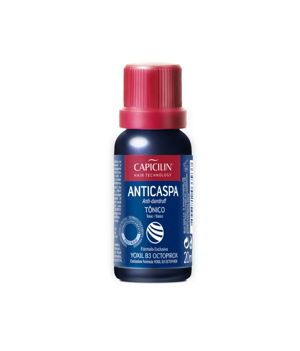 Capicilin Tônico Capilar Anticaspa 20ml - Ilha dos cosméticos