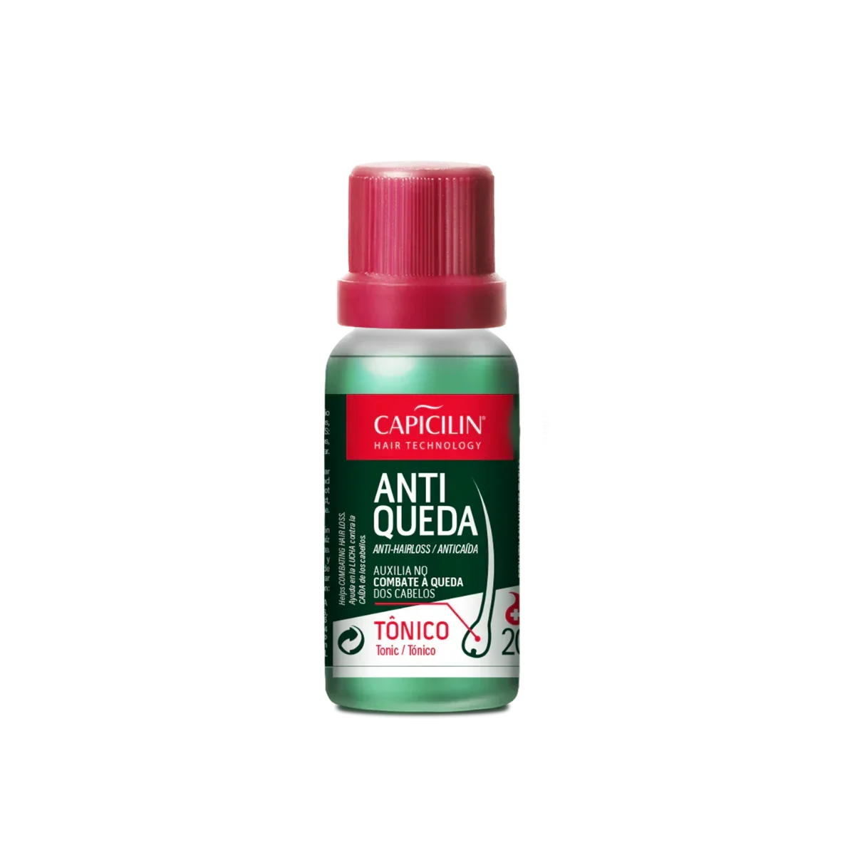 Capicilin Tônico Capilar Antiqueda 20 ml - Ilha dos cosméticos