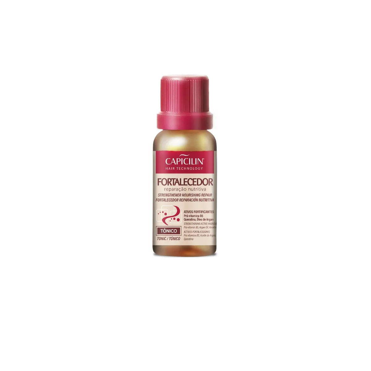Capicilin Fortalecedor Tónico De Reparação Nutritiva 20ml - Ilha dos cosméticos