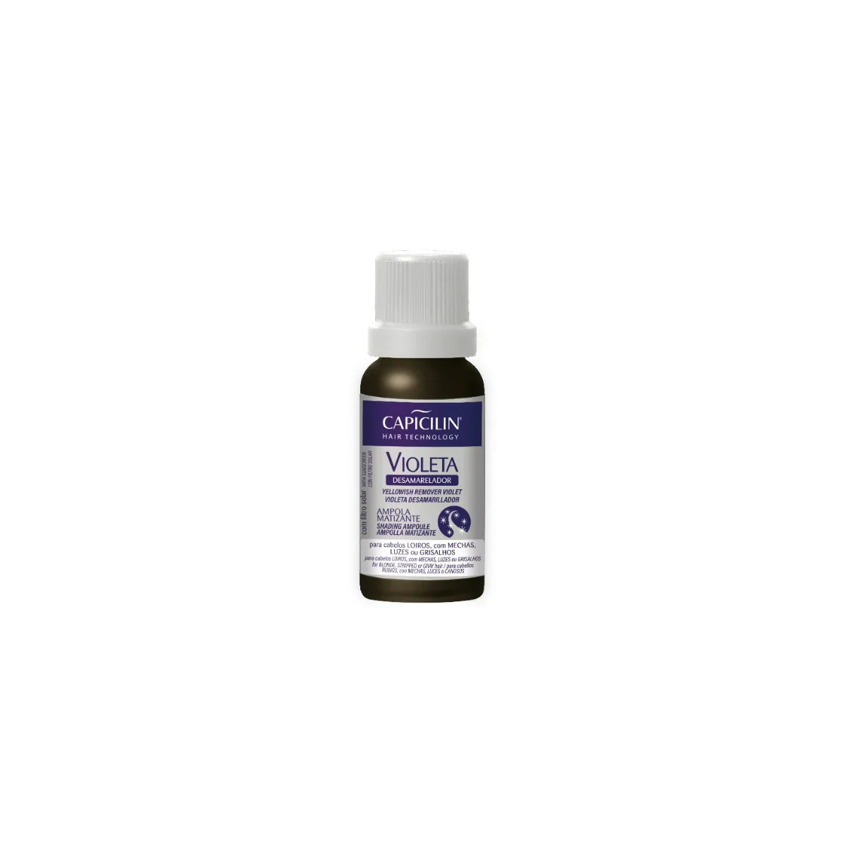 Capicilin Violeta Desamarelador 20ML - Ilha dos cosméticos