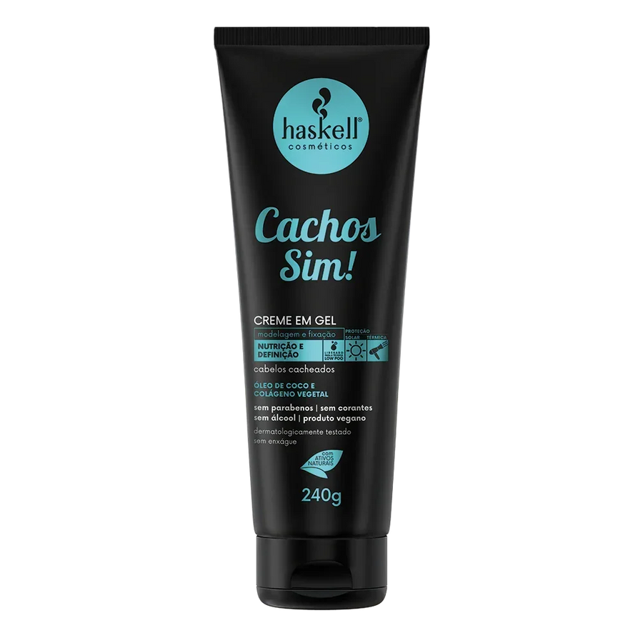 Haskell Cachos Sim Creme em Gel 240g - Ilha dos cosméticos