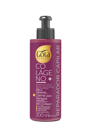Gota Dourada Colágeno+ Creme Para Pentear 200ml - Ilha dos cosméticos